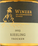 Winzer der Rheinhessischen Schweiz Riesling Weißwein trocken 12.5% vol., 6 x 0.75 l Flasche