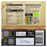 Bio Sesam Knusperriegel, 10 x 75g Packung