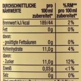 Herzstücke Erdbeere Getränkesirup, 6 x 0.5 l Flasche