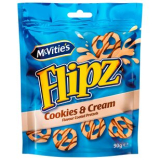Mc Vities Flipz Cookies & Cream, 6 x 90g Beutel