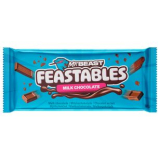 Mr. Beast Feastables Milk Chocolate Schokoriegel, 10 x 60g Riegel