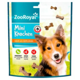 ZooRoyal Hundeleckerli Miniknochen reich an Geflügel, 8 x 100g Beutel