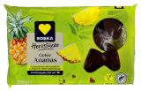 Herzstücke Gelee-Ananas mit 20% Zartbitterschokolade, 5 x 250g Schale