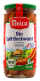 Meica Bio Saft-Bockwurst in Eigenhaut, 6 x 180g Glas