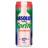 Absolut Vodka Sprite Watermelon 10% vol., 12 x 0.33 l Dose EINWEG