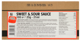 Heinz Sweet & Sour Sauce, 100 x 25g Schale
