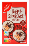 Gut & Günstig Raspelschokolade Zartbitter, 11 x 100g Packung