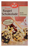 Ruf Raspelschokolade weiße Schokolade, 11 x 100g Packung