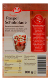 Ruf Raspelschokolade weiße Schokolade, 11 x 100g Packung