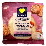 Herzstücke kalifornische Mandel blanchiert und grob gemahlen, 9 x 100g Beutel