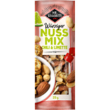 Mr.Knabbits Würziger Nuss Mix Chili & Limette, 12 x 25g Beutel