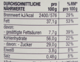 Herzstücke Keks und Karamell Creme crunchy Brotaufstrich, 6 x 400g Glas