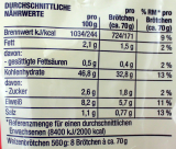 Herzstücke 8 Ciabatta Brötchen, 6 x 560g Beutel