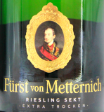Fürst von Metternich Riesling Sekt extra trocken, 6 x 0.75 l Flasche