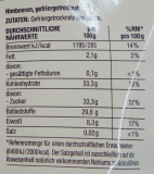 Herzstücke gefriergetrocknete Himbeeren, 2 x 100g Beutel