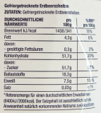 Herzstücke Gefriergetrocknete Erdbeeren in Scheiben, 2 x 100g Beutel