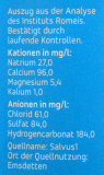Salvus natürliches Mineralwasser naturel ohne Kohlensäure, 12 x 1.5 l Flasche EINWEG