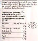 Glocken-Beune XXL Mettwurst Classic, 11 x 100g Packung