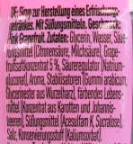 More Zerup Pink Grapefruit Flavour Getränkesirup Zero, 5 x 65ml Flasche