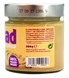 ahead White crazy Hazel Weiße Haselnuss-Milch-Creme ohne Zuckerzusatz, 3 x 200g Glas