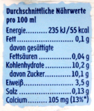 Milram Moin Bananen Drink, 20 x 200ml Trinkpäckchen