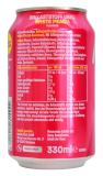 More Fizi Ballaststoff Liom White Peach flavour, 12 x 0.33 l Dose EINWEG