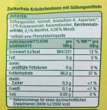 Gut & Günstig Kräuterbonbons mit Menthol und Minzöl zuckerfrei, 14 x 125g Beutel