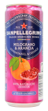Sanpellegrino Melograno & Arancia Limonade, 24 x 0.33 l Dose EINWEG