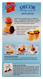 DeBeukelaer Decor on Ice Waffelbecher, 21 x 60g Packung