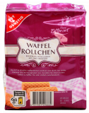 Gut & Günstig Waffelröllchen, 6 x 200g Packungen