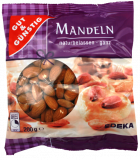 Gut & Günstig Ganze Mandeln naturbelassen, 5 x 200g Tüten