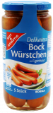 Gut & Günstig Delikatess Bock Würstchen 6 x 250g Gläser
