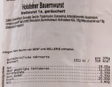 Dölling Holsteiner Bauernwurst ca. 1kg