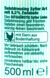 Gut & Günstig Salatdressing Sylter Liebe, 6 x 500ml Flaschen