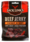 Jack Links Beef Jerky Sweet & Hot 100 Beef, 12 x 60g Beutel