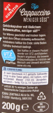 Gut & Günstig Cappuccino weniger süss, 4 x 200g Dosen