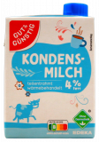 Gut & Günstig Kondensmilch 4%, 16 x 340g Packungen