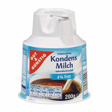 Gut & Günstig Kondensmilch 4% 20 x 200g Kännchen