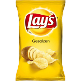 Lay's Gesalzen, 9 x 150g Tüten