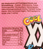Cool XXL Brause Lutscher Frucht Geschmack, 1 x 1700g Dose