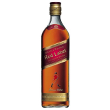 Johnnie Walker Red Label Blended Scotch Whisky 40% vol., 6 x 700ml Flaschen