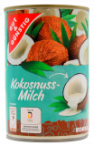 Gut & Günstig Kokosnussmilch 6 x 400 ml Dosen