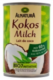 Alnatura Kokosmilch 3 x 400ml Dosen