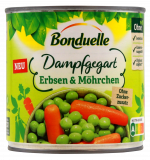 Bonduelle Erbsen & Möhrchen Dampfgegart, 6 x 265g Dosen