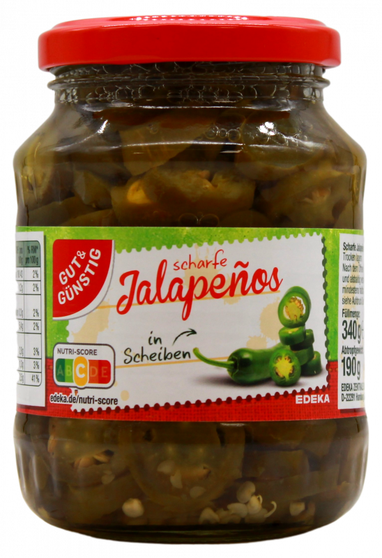 Gut & Günstig Jalapeno in Scheiben