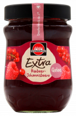 Schwartau Extra Himbeer-Johannisbeere Gelee 4 x 340g Gläser