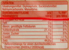 Gut & Günstig Backpulver 33 x 150g Packungen