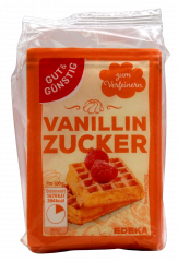 Gut & Günstig Vanillinzucker 27 x 120g Packungen