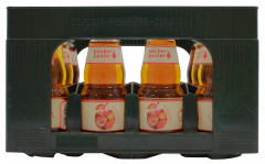 beckers bester Apfelsaft klar 12 x 200ml Flaschen MEHRWEG