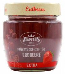 Zentis Frühstückskonfitüre Extra Erdbeere, 5 x 230g Gläser